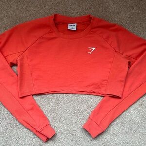 Gymshark Cropped Sweater Shirt